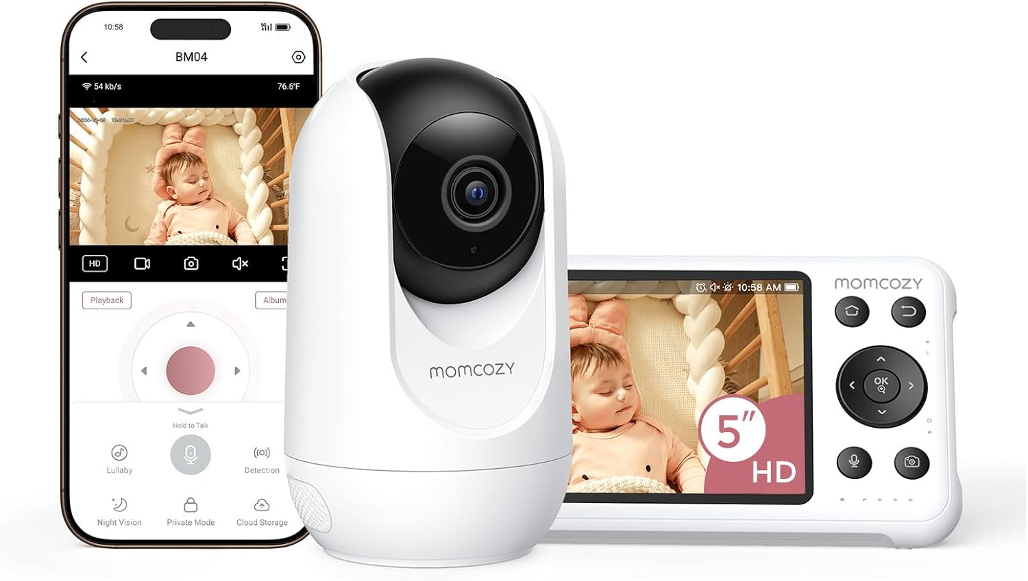 Momcozy BM04 baby monitor
